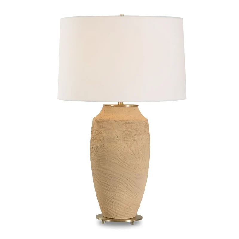 Sandstone Flow Terracotta Table Lamp