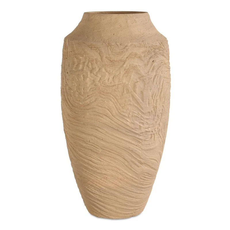 Sandstone Flow Large Terracotta Vase