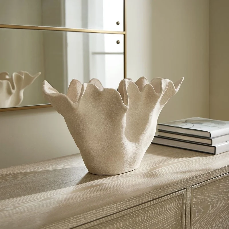 Sand Dune Outdoor Ceramic Bowl