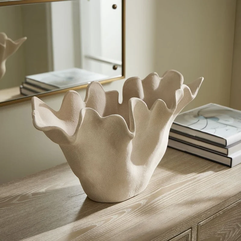 Sand Dune Outdoor Ceramic Bowl