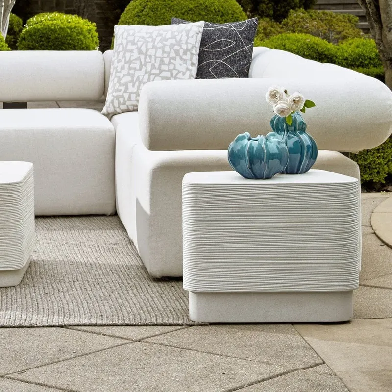 Saltwater Concrete Indoor-Outdoor Side Table