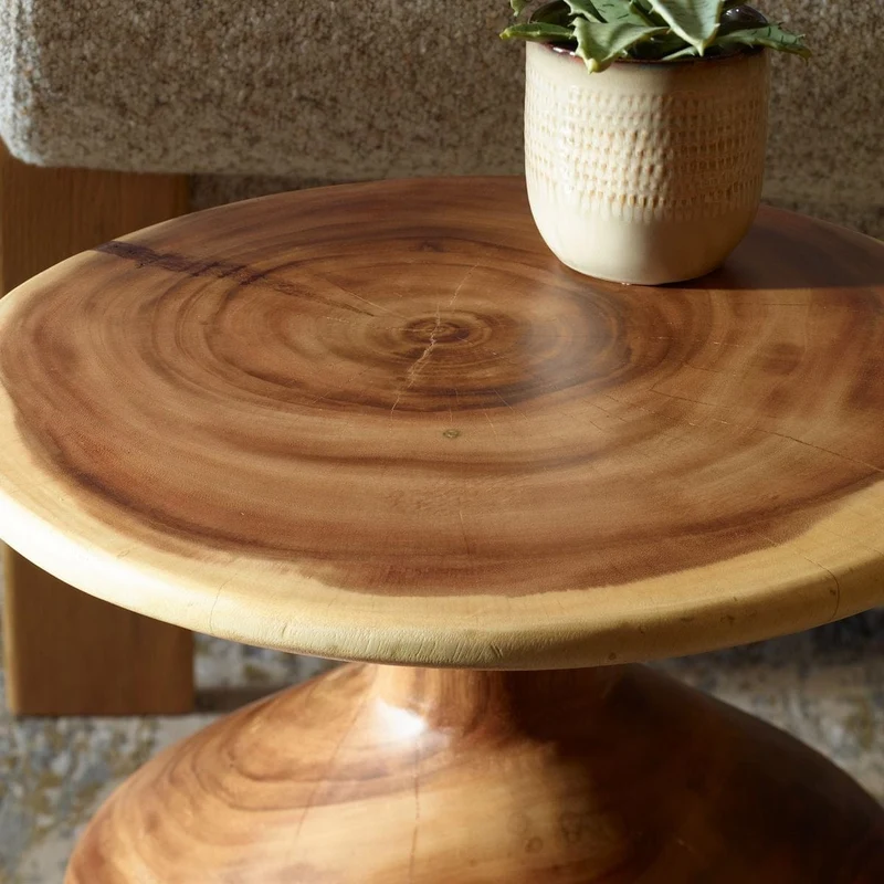 Lynx Hourglass Accent Table