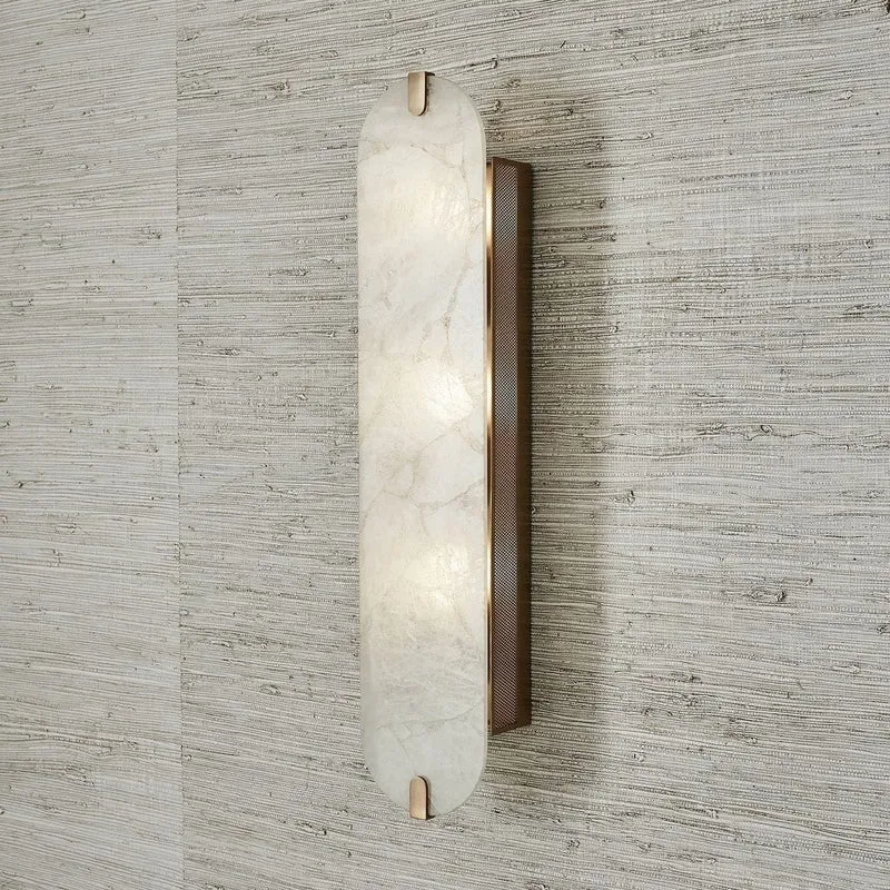 Lustrous 3 Light Wall Sconce in Crystal