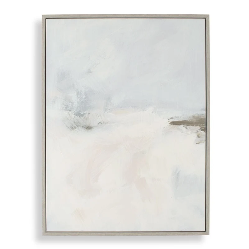 Simple Serenity Framed Abstract Art