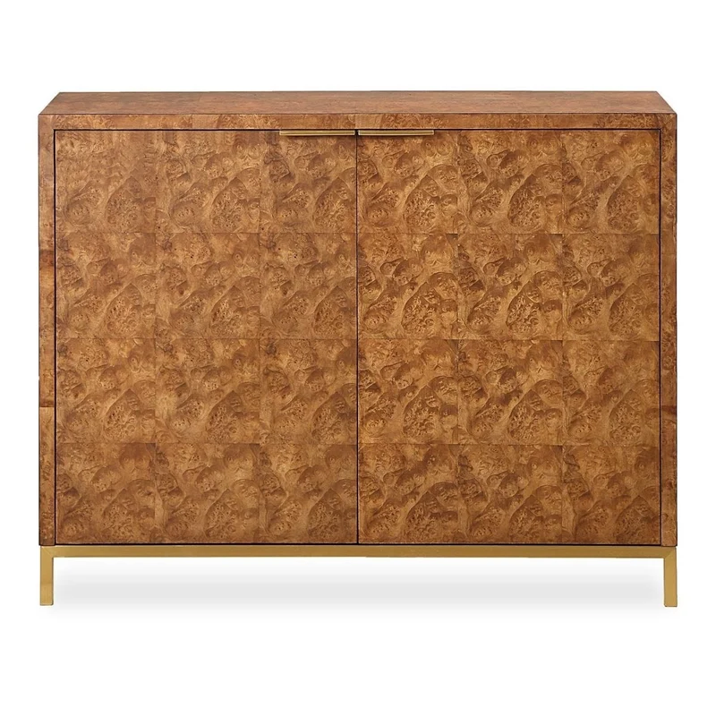 Jethro Burl 2 Door Cabinet