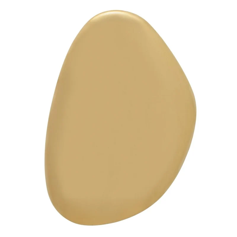 Jelly Bean Wall Sculpture Small in Gold