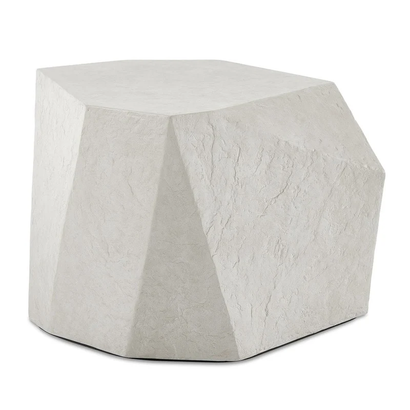 Parra Limestone Indoor/Outdoor Side Table