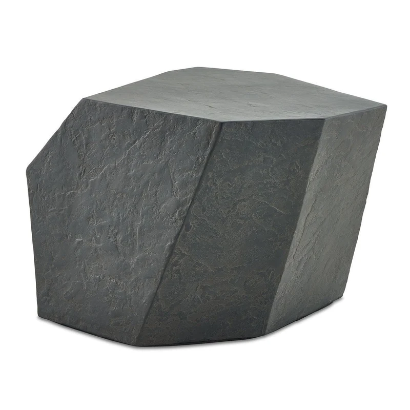 Parra Indoor/Outdoor Side Table in Slate