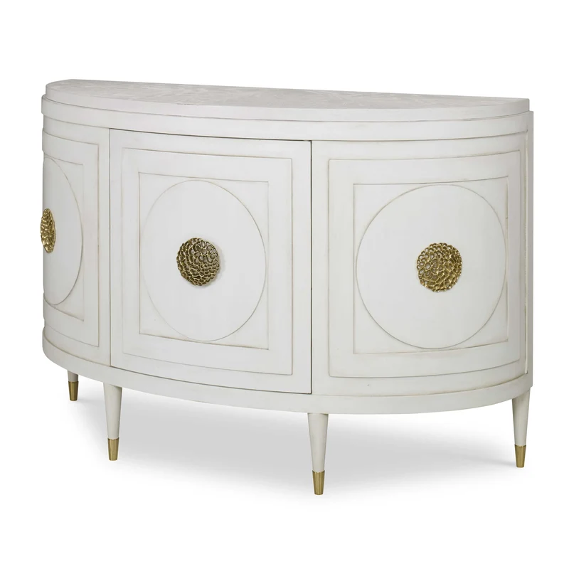 Paris Console Cabinet in White