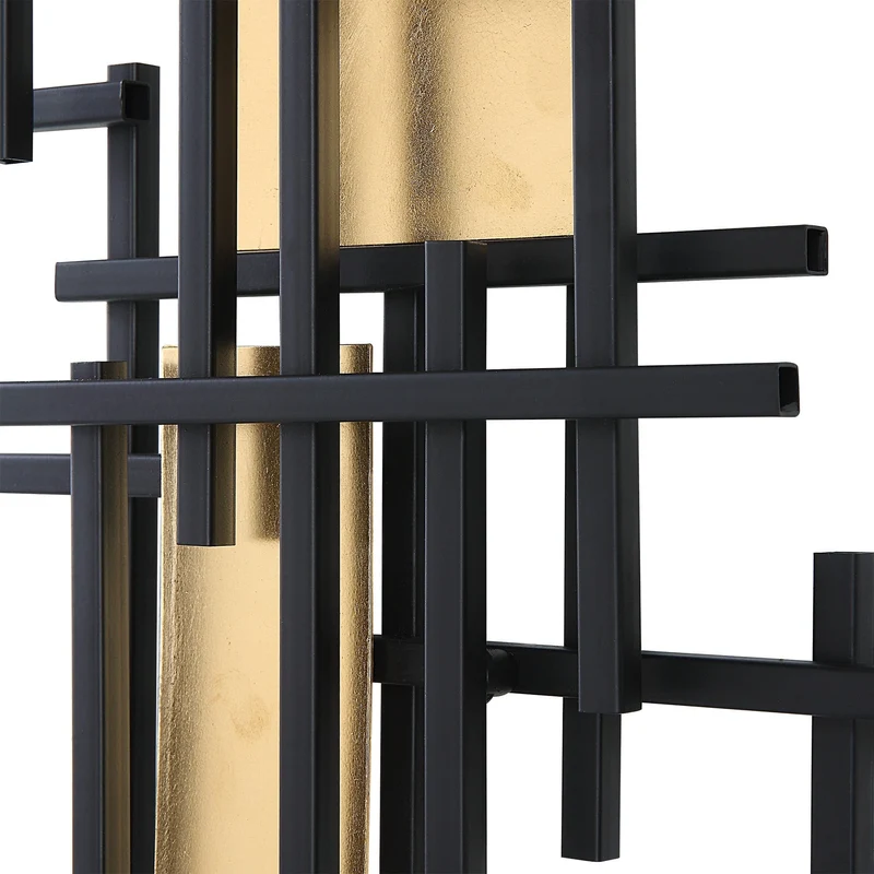 Reflection Metal Grid Wall Decor - Set of 2