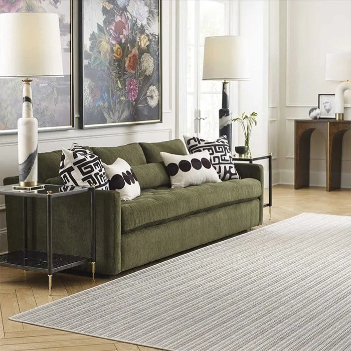 Silver Cloud Rug in Frost -274 x 366cm
