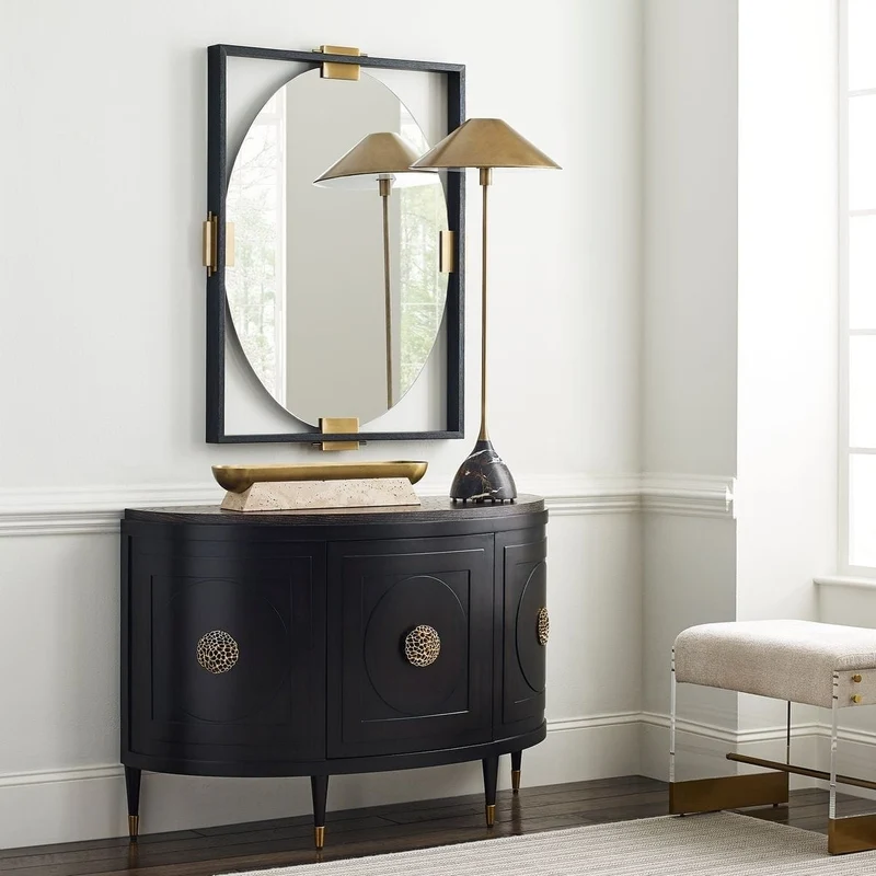 Paris Console Cabinet in Espresso