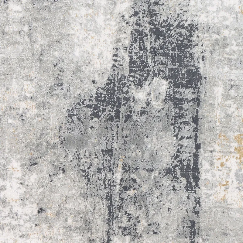 Paoli Abstract Rug in Grey - 152 x 288 cm