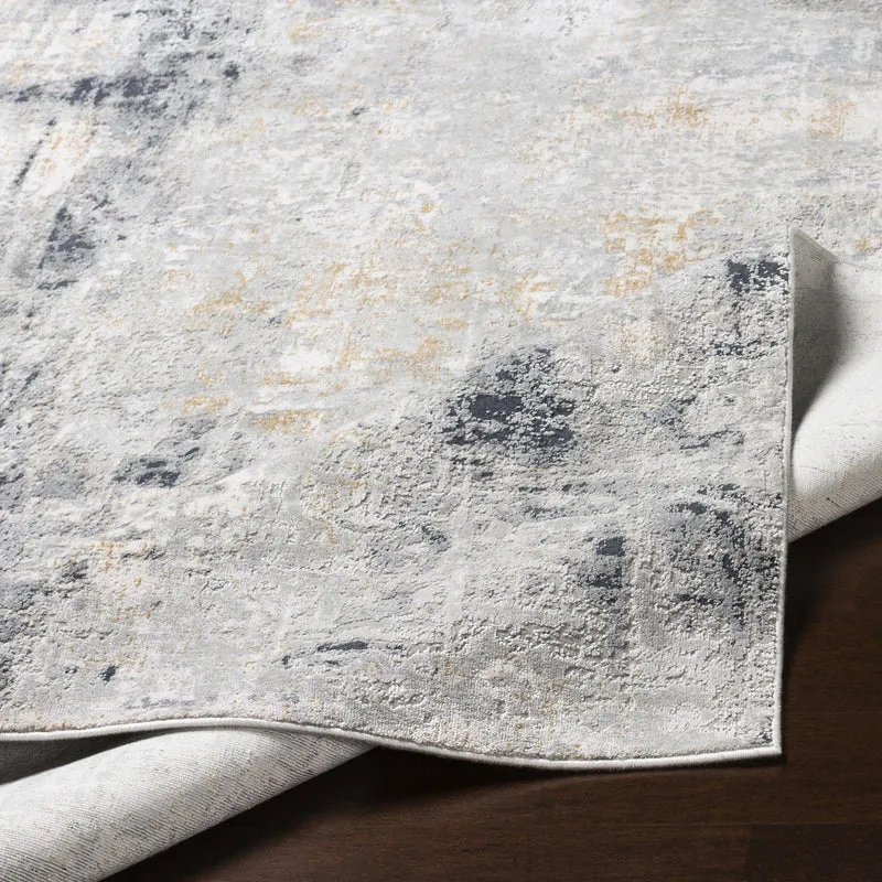 Paoli Abstract Rug in Grey - 152 x 288 cm