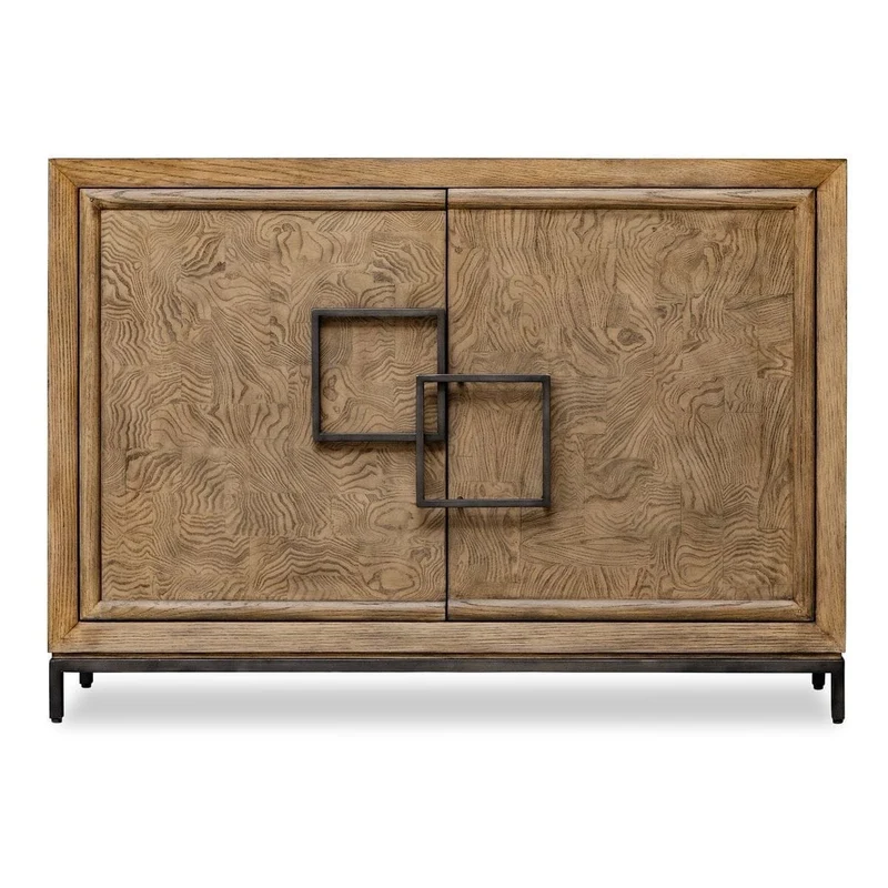 Paltrow Burl 2 Door Cabinet