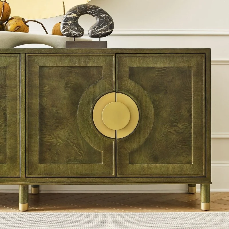 Palais 4 Door Cabinet - Olive