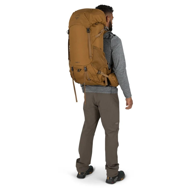Osprey Rook 50 - Mochila de trekking 75 cm (histosol brown/rhino grey)