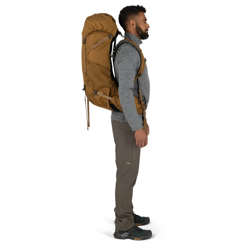 Osprey Rook 50 - Mochila de trekking 75 cm (histosol brown/rhino grey)