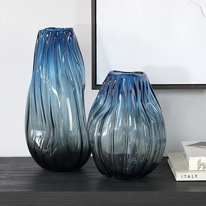 Midnight Horizon Vases Set of 2