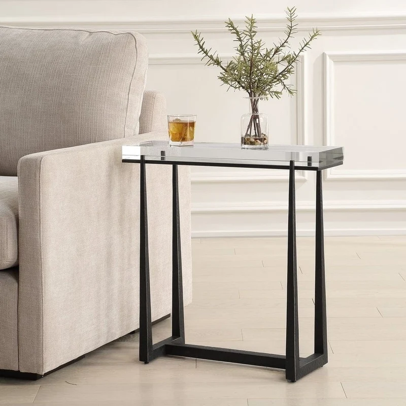 Midas Accent Table in Bronze
