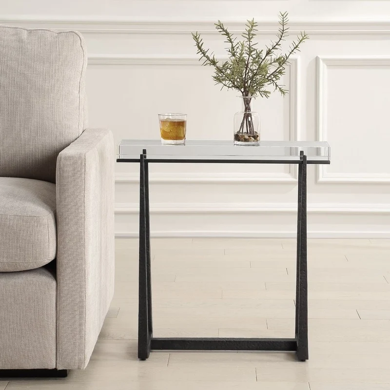 Midas Accent Table in Bronze