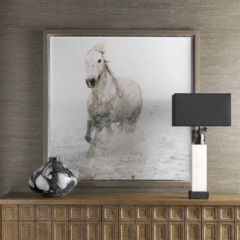 Running Free Framed Print