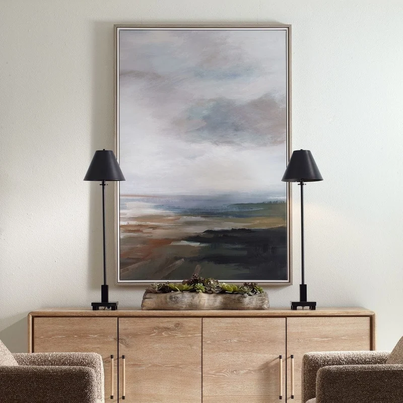 Lowlands Framed Landscape Print