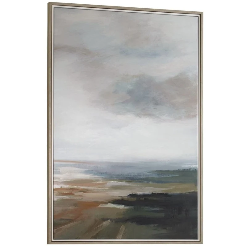 Lowlands Framed Landscape Print