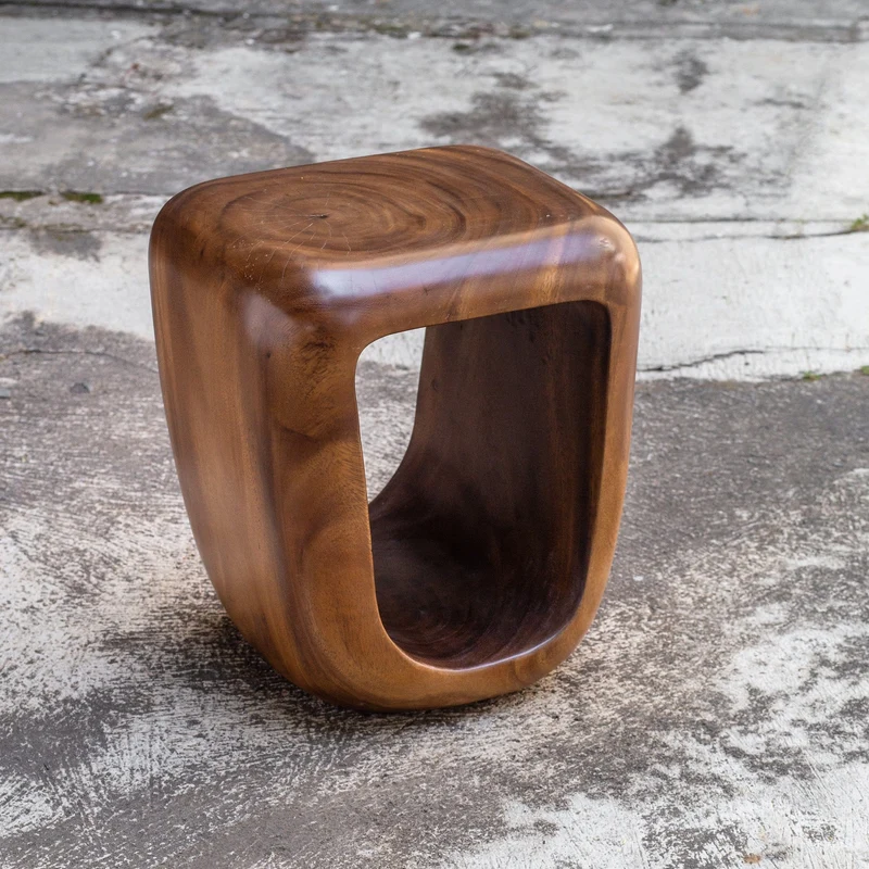 Loophole Wooden Side Table