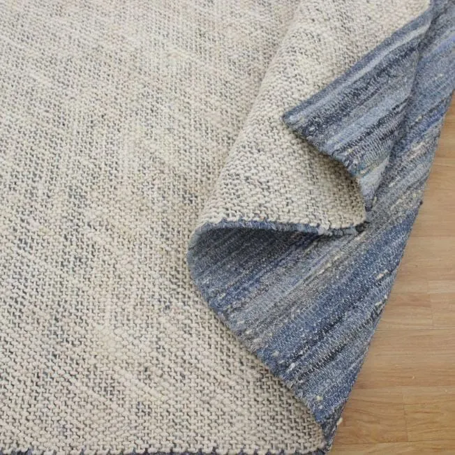 Hayden Ivory-Denim Rug - 183 x 274cm