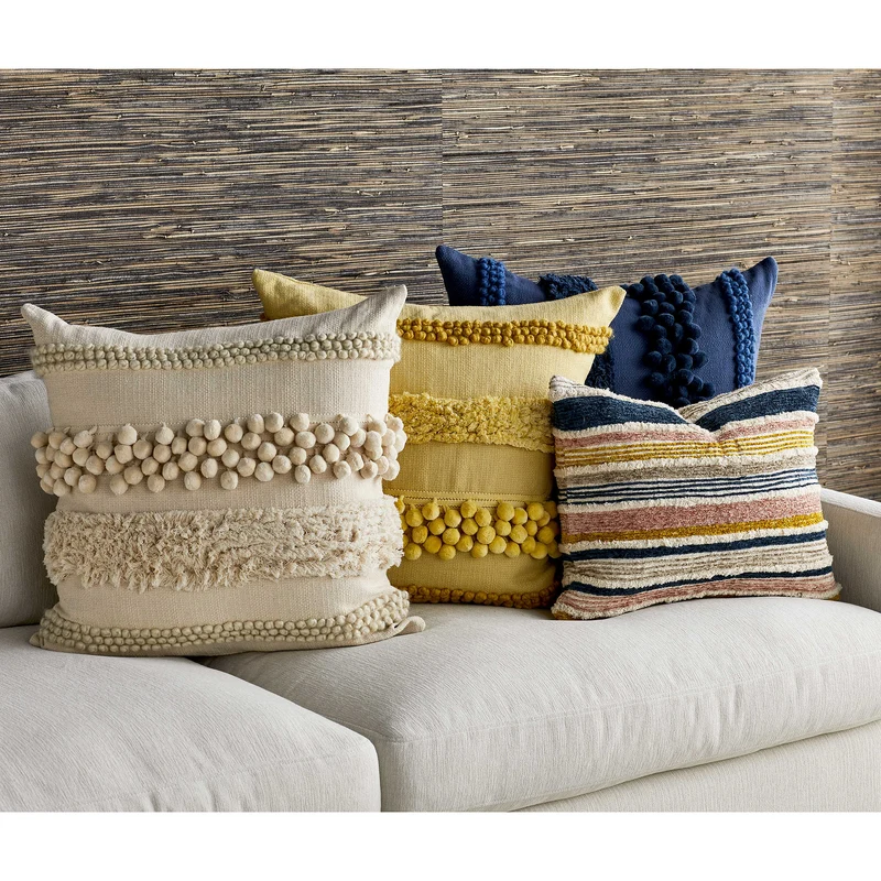 Having a Ball Cushion - Meringue