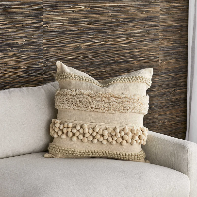 Having a Ball Cushion - Meringue