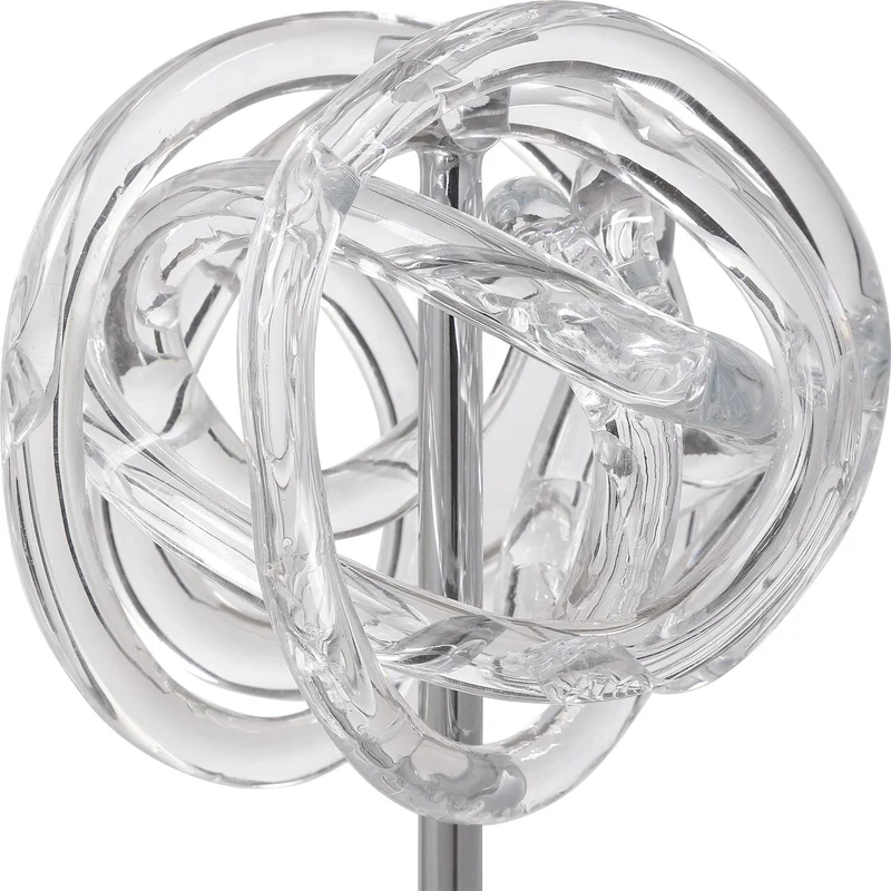 Neuron Glass Table Top Sculptures, Set of 3