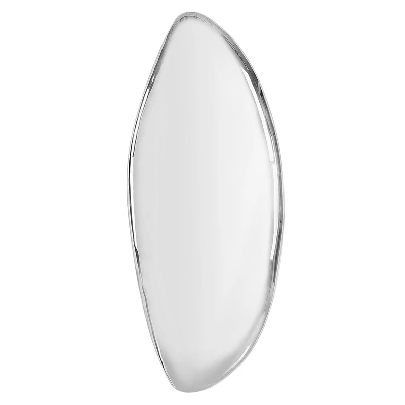 Jelly Bean Wall Sculpture Large in Silver