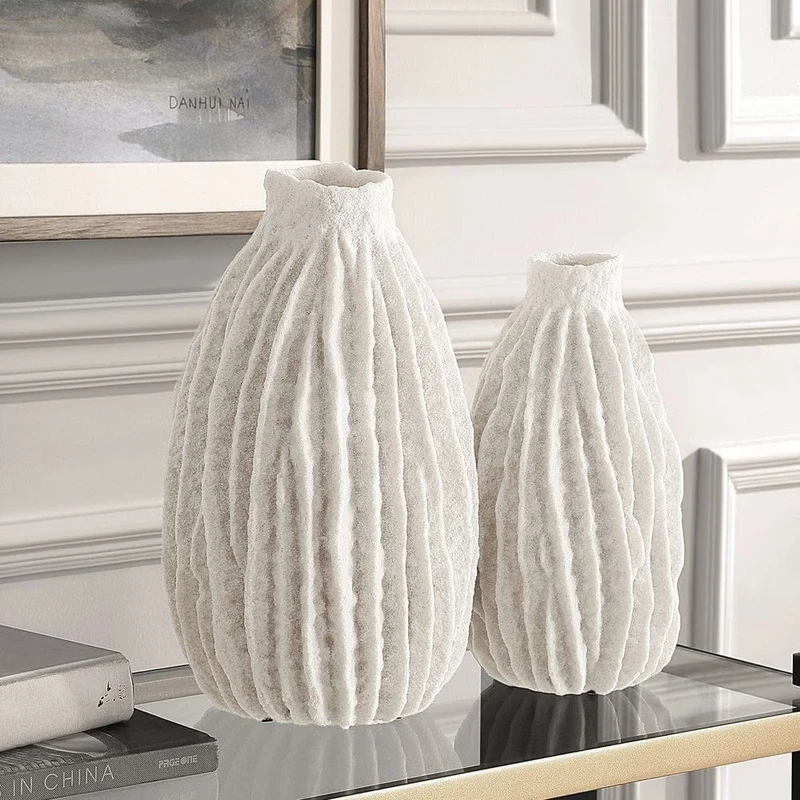 Ivory Ridge Vases Set of 2