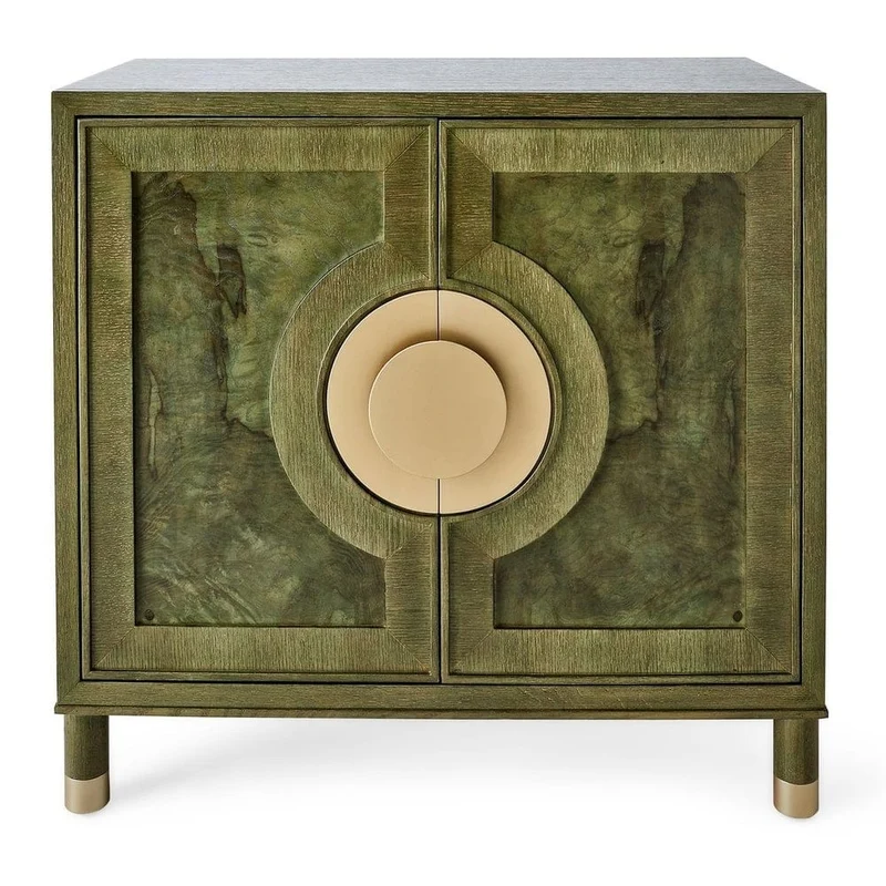 Palais 2 Door Cabinet in Olive