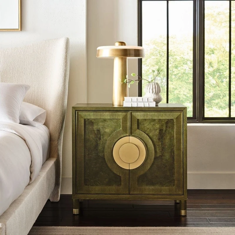 Palais 2 Door Cabinet in Olive