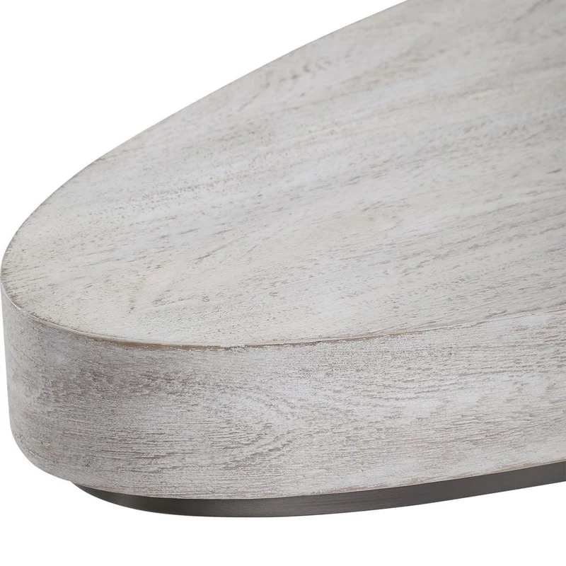 Ovoid Console Table - Scrubbed Elm
