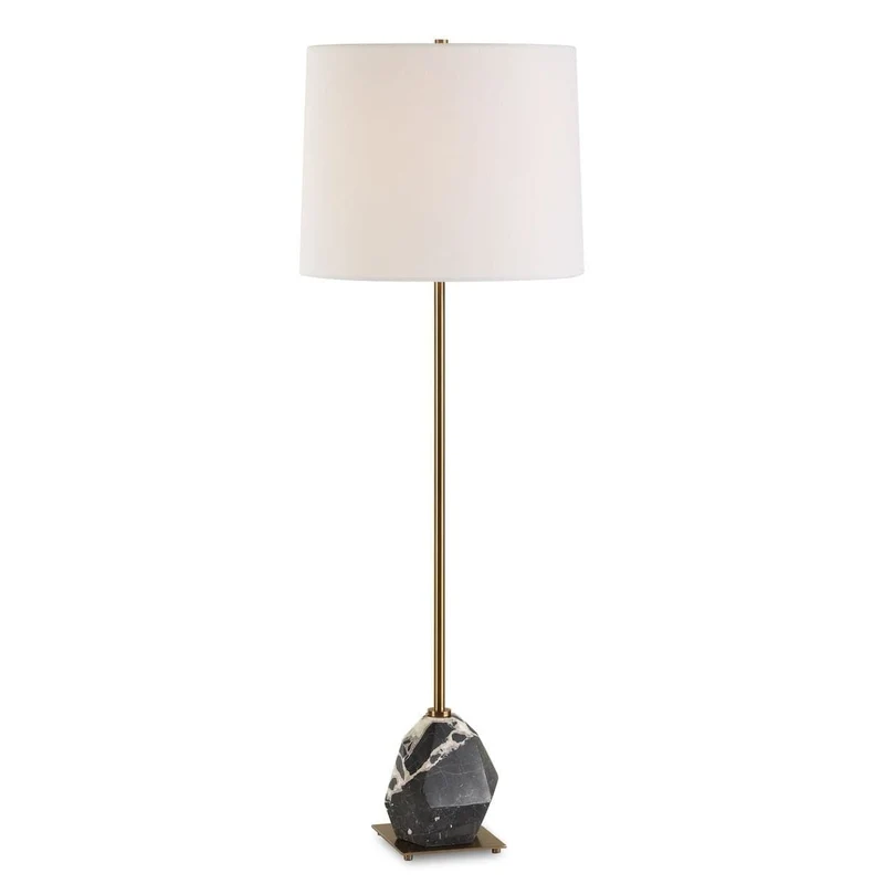 Rowland Panda Marble Buffet Lamp