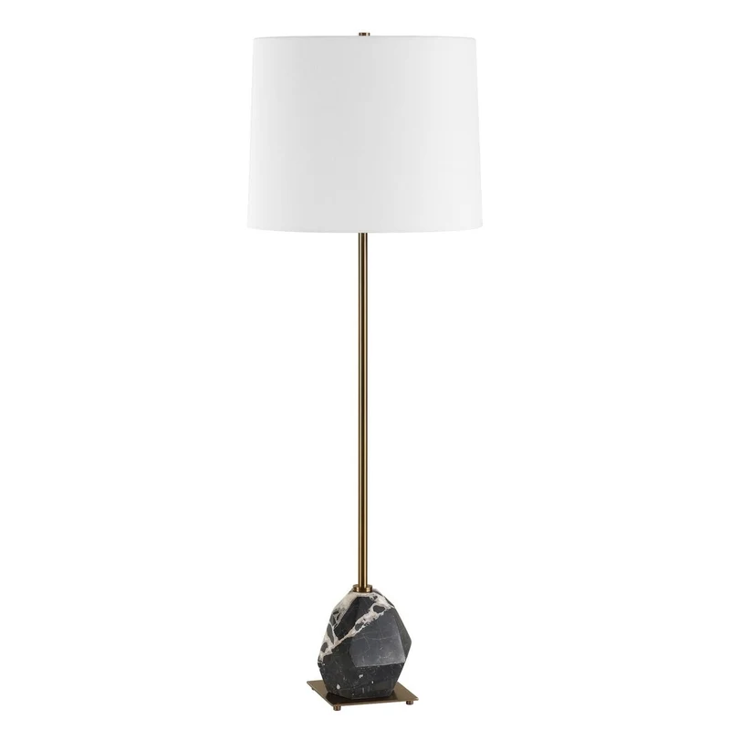 Rowland Panda Marble Buffet Lamp