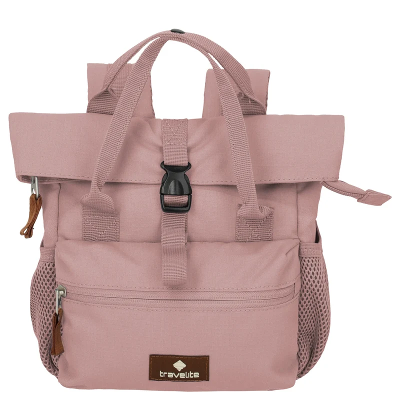 Travelite Basics Rollup - Mochila 27 cm (smoky rose)