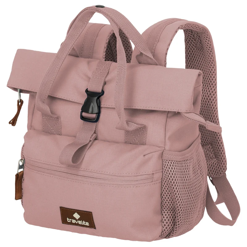 Travelite Basics Rollup - Mochila 27 cm (smoky rose)