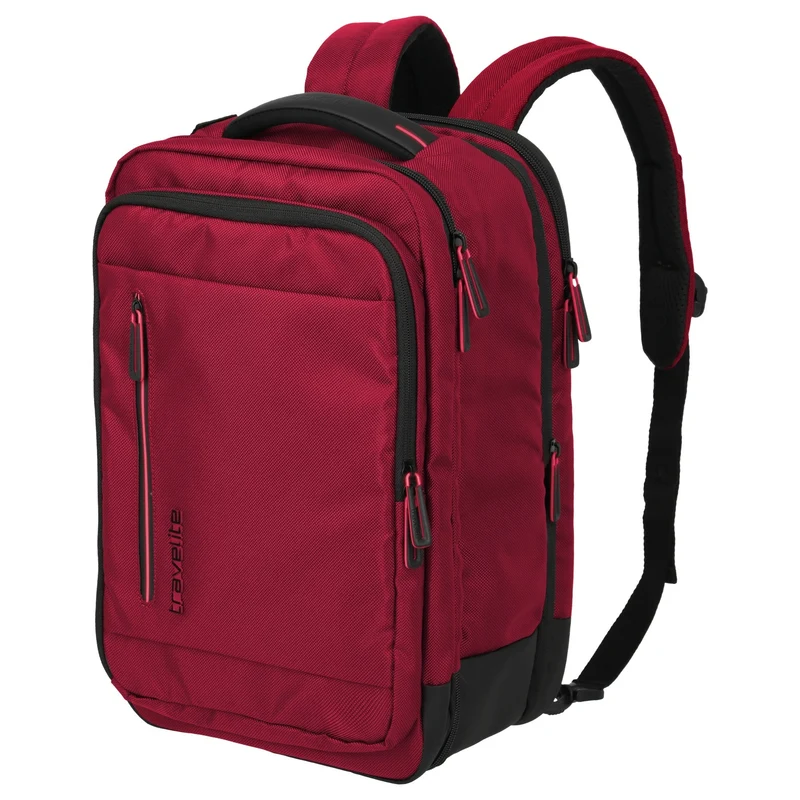Travelite Crosslite - Bolso de cabina/Mochila S 40 cm (red)