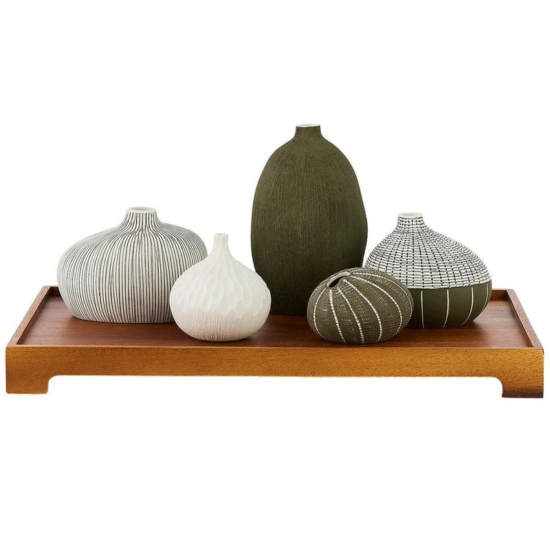 Nestling Vases in Forest - Set of 5