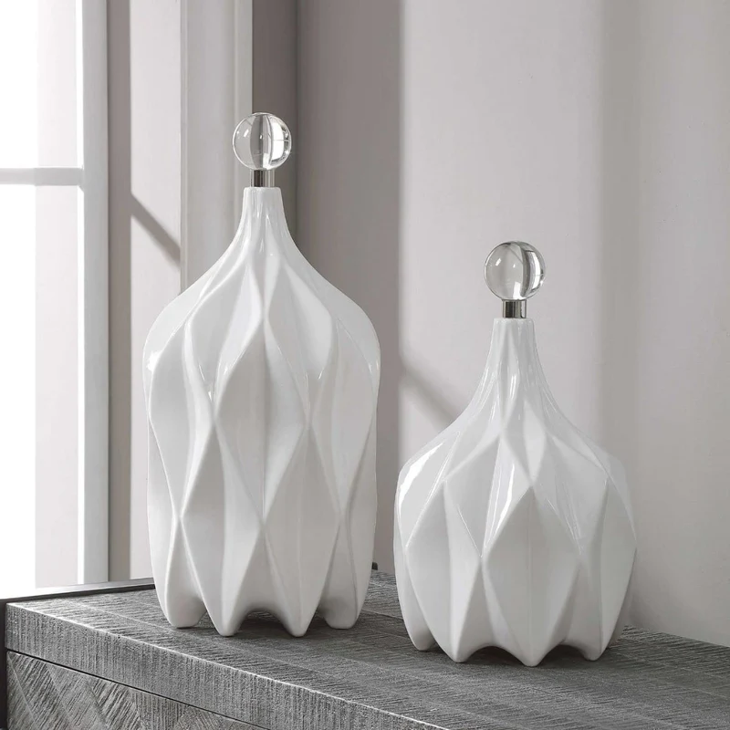 Klara White Bottles, S/2