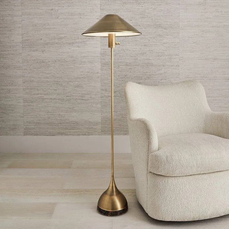 Kiss Floor Lamp in Michelangelo Marble