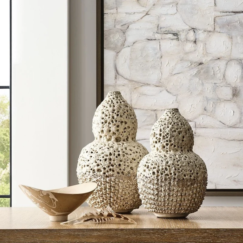 Out of my Gourd Vase in Off-White - Small