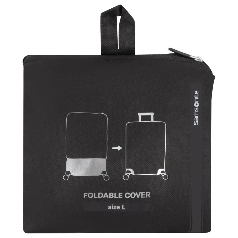Samsonite Ta Revolution Foldable Funda protectora para maleta L - Funda para lluvia (black)