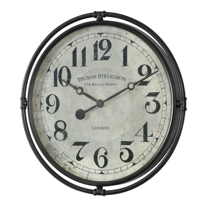 Nakul Industrial Wall Clock
