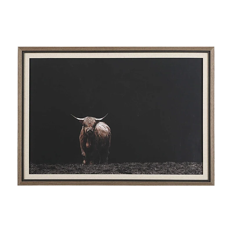 King of the Hill Highland Cow Photography Print